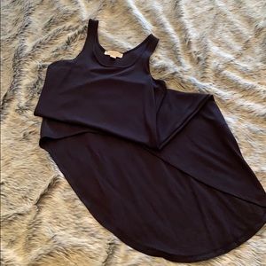 Michael Kors maxi dress with asymmetrical bottom